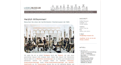 Desktop Screenshot of liebig-museum.de